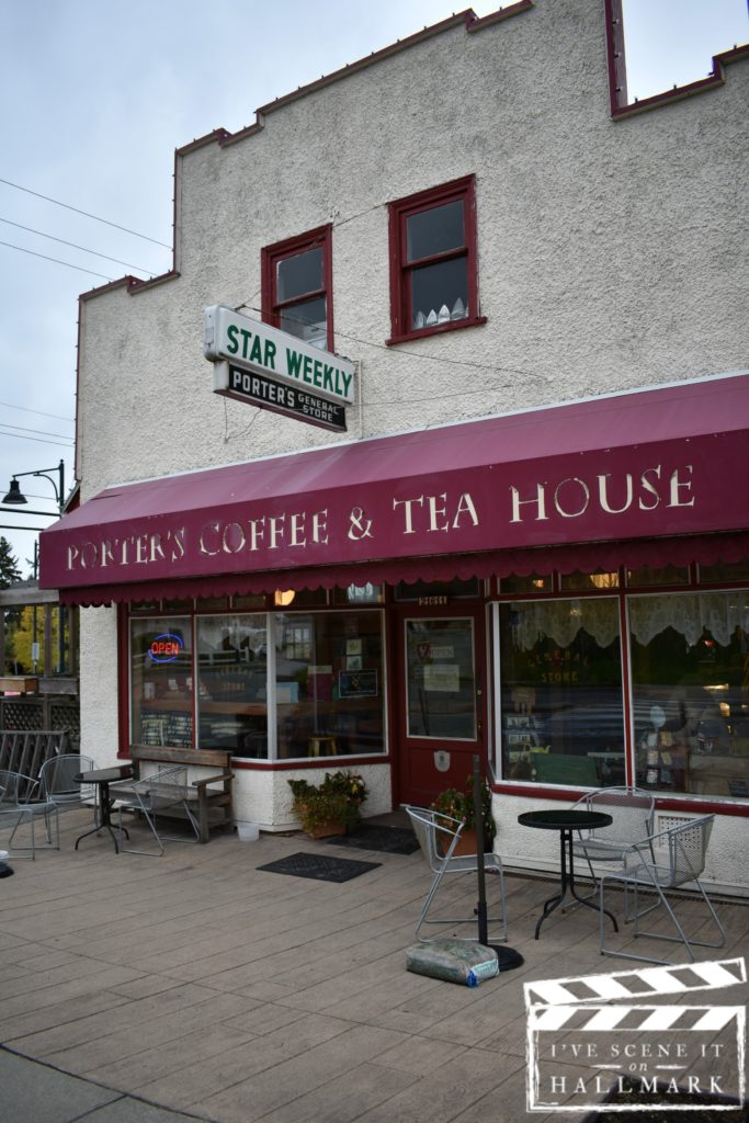 Porters Bistro Coffee & Tea House by Kerry as seen on I've Scene It On Hallmark