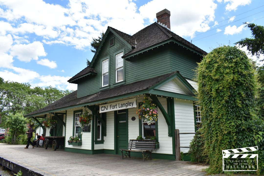 Fort Langley CN Station by Kerry at I've Scene It On Hallmark
