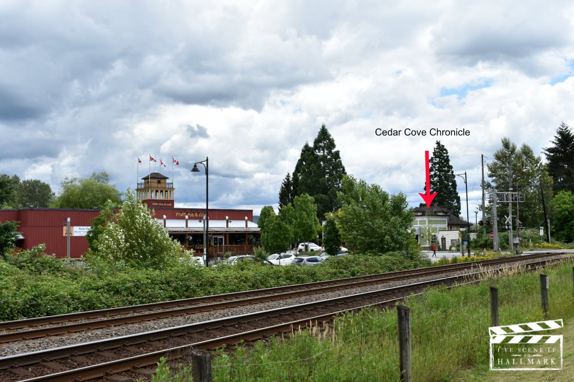 The view from the Fort Langley CN Station by Kerry at I've Scene It On Hallmark